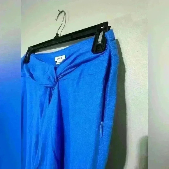 NWT Jason Wu Royal Blue Eyelet Linen - Picture 11 of 12